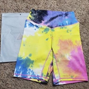 Vitality Cloud Biker Shorts Thunderstorm